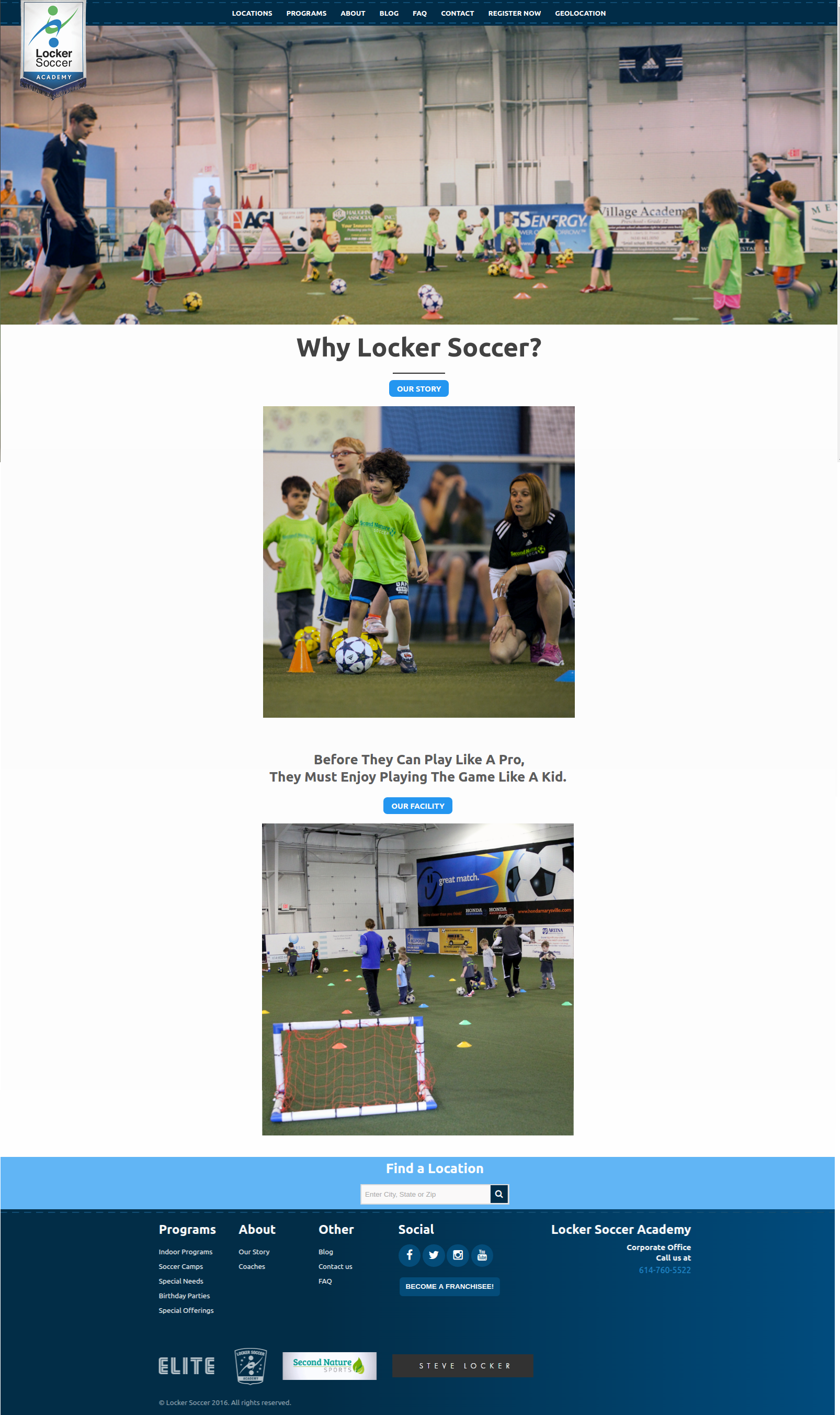 Locker Soccer Acadamy